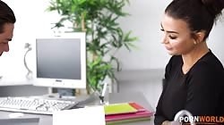 Pornworld - Horny Secretary Susy Gala Takes Pounding From Boss at the Office